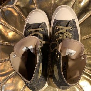 Converse All Star Lift Ripple Camo High Top